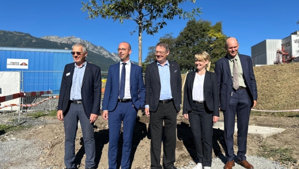 Les travaux du Terminal Combiné Rail-Route de Monthey sont lancés